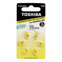 Klausos aparato baterijos Toshiba 10 PR536, 6 vnt. pakuotė
