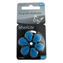 Klausos aparato baterijos VARTA SilverLite 675 PR44, 1,45V, 6 vnt.