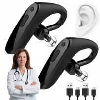 Skaitmeninis klausos aparatas su garso stiprintuvu ir Bluetooth, 2 viename