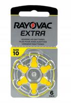 Klausos aparatų baterijos RAYOVAC 10 EXTRA, 6 vnt.