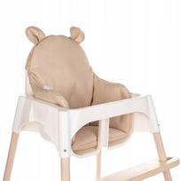 Vaikiška kėdutės pagalvėlė IKEA Antilop, smėlio spalvos, BEAR, vandeniui atspari, aMami rankų darbo