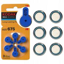 Klausos aparato baterijos KODAK 675 PR44, 6 vnt.