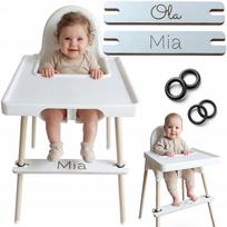 Kojų atrama IKEA ANTILOP, laminuota, graviruota, su vardu, riboto leidimo