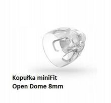 Klausos aparatų antgaliai OTICON, BERNAFON miniFit 8 mm, atviri, 10 vnt.