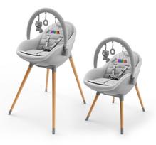 Maitinimo kėdutė–gultukas Kinderkraft Fini Up, 2 viename, pilka, iki 20 kg