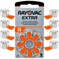 Klausos aparatų baterijos RAYOVAC 13 PR48, 8 vnt.
