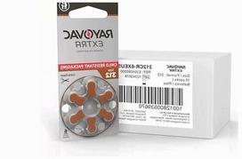 Klausos aparatų baterijos RAYOVAC 312 Extra Advanced, 60 vnt.