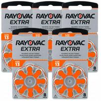Klausos aparato baterijos Rayovac 13, 40 vnt.