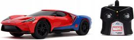 Nuotolinio valdymo automobilis JADA RC Spiderman Ford GT 1:16, Simba Toys