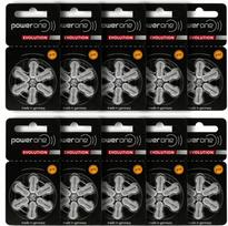 Klausos aparatų baterijos Power One Evolution 13, 60 vnt.