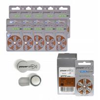 Klausos aparatų baterijos Varta Power One 312 PR41, 30 vnt.
