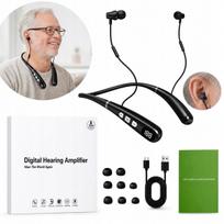 Hearing stiprintuvas su kaklo laikikliu, USB, senjorams