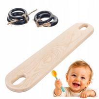 Kėdės kojų atrama IKEA Antilop, reguliuojama, natūrali pušis
