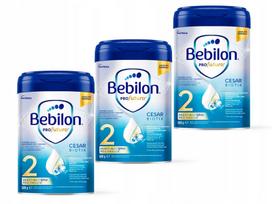 Kūdikių pieno mišinys Bebilon Profutura Cesar Biotik 2, 3 x 800 g