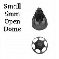 Klausos aparato antgaliai PHONAK Open Smokey Dome S, 10 vnt.