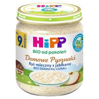 Pieniškos ryžių košė su obuoliais HiPP BIO, nuo 9 mėn., 190 g