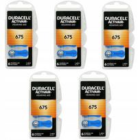 Klausos aparato baterijos Duracell ActivAir PR44, 30 vnt.