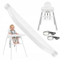 Kėdutės kojų atrama IKEA Antilop, balta, reguliuojama