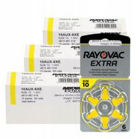 Klausos aparato baterijos RAYOVAC EXTRA ADVANCED 10, 3 dėžutės