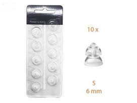 Klausos aparatų Oticon MiniFit silikoniniai antgaliai, 6 mm, 10 vnt.