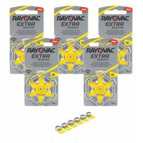 Klausos aparato baterijos RAYOVAC DA10, 30 vnt.