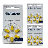 Klausos aparato baterijos Beltone 10, 30 vnt.