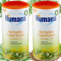 Krapų arbata kūdikiams HUMANA nuo 4 mėn., 2 x 200 g