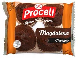 Keksiukai PROCELI su šokoladu, be gliuteno, 180 g