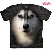 Siberian Husky T-Shirt, Husky Lover Gift, Husky Dog Graphic Tee, Unisex 3D Dog Print Shirt,Husky Owner T-Shirt, Funny Dof Tee, Funny T-Shirt 4XL juoda
