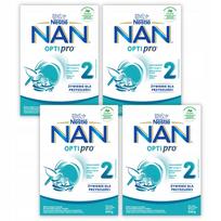 Pienas kūdikiams Nestle Nan Optipro 2, nuo 6 mėn., 4 x 650 g rinkinys
