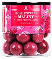 Liofilizuotos avietės pieniškame šokolade FORMELO, 110 g dėžutė