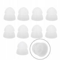Silikoniniai 8 mm antgaliai klausos aparatams, 10 vnt.