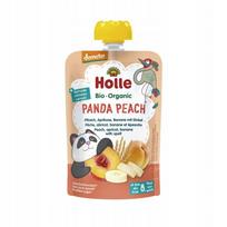 Ekologiškas obuolių, bananų ir abrikosų tyrelė be cukraus HOLLE, 100 g