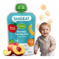 Vaisių tyrelė vaikams Smileat Bio, be pridėtinio cukraus, 100 g