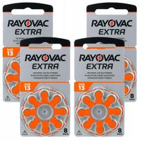 Klausos aparato baterijos Rayovac 13 4BL EXTRA, 32 vnt.