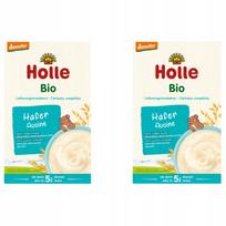Avižinė košė kūdikiams nuo 5 mėn., ekologiška, HOLLE, 2 x 250 g