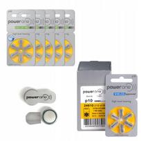 Klausos aparatų baterijos Power One Varta PR70 p10, 30 vnt.
