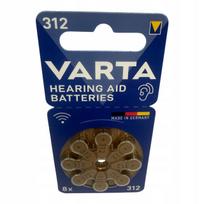 Klausos aparatų baterijos VARTA 312 PR41, 1,45V, 8 vnt.