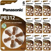 Klausos aparatų baterijos PANASONIC 312, 60 vnt.