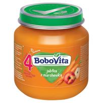 Tyrė BoboVita obuoliai su morkomis, nuo 4 mėn., 125 g