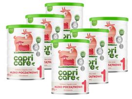 Kūdikių pradinis ožkos pieno mišinys Capricare 1, nuo gimimo, 6 x 400 g
