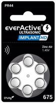 Klausos aparato baterijos EverActive Implant HD 675, 6 vnt.