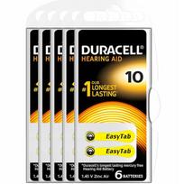 Klausos aparatų baterijos Duracell 10 Activair, 30 vnt.