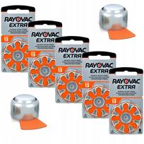 Klausos aparato baterijos RAYOVAC EXTRA 13 PR48, 40 vnt.