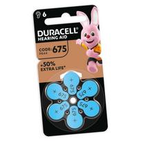 Klausos baterijos DURACELL 675 PR44 1,45V, be gyvsidabrio