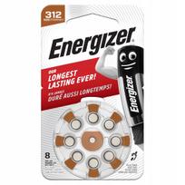 Klausos aparatų baterijos Energizer 312 PR41, 1,45V, 8 vnt.