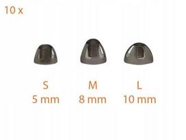 Atviros 10 mm ausinių pagalvėlės ReSound klausos aparatams, Beltone, 10 vnt.