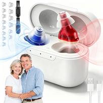 Skaitmeninis klausos aparatas, platus dažnių diapazonas 400–5000 Hz, mažas iškraipymas