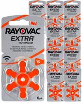 Klausos aparatų baterijos Rayovac 13, 310 mAh, 60 vnt. rinkinys