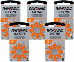 Klausos aparatų baterijos RAYOVAC 13 MF PR48 ZincAir, 40 vnt.